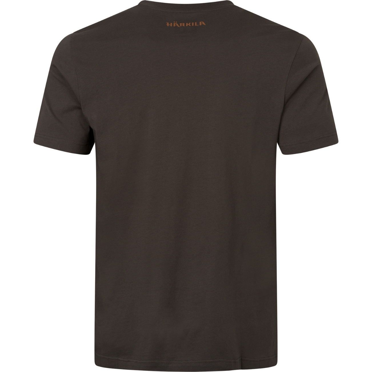 2026 Harkila Heren Scandinavische Korte Mouw T-Shirt 102450044001 - Shadow Brown